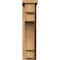 Ekena Millwork Mediterranean Smooth Corbel w/Backplate, Western Red Cedar, 5 1/2"W x 14"D x 22"H COR06X14X22MED01SWR - alternate 4